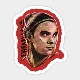 Darwin Nunez art Sticker